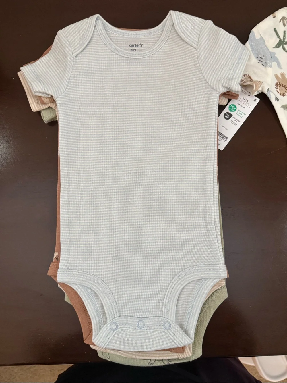 Carter's Safari Onesies (5-Pack) NWT
